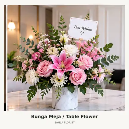 Bunga Meja Living World Alam Sutera